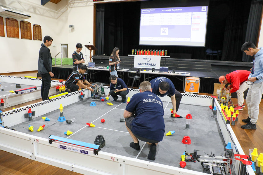 CA Teams Succeed in James Ruse RECF Robotics Competition