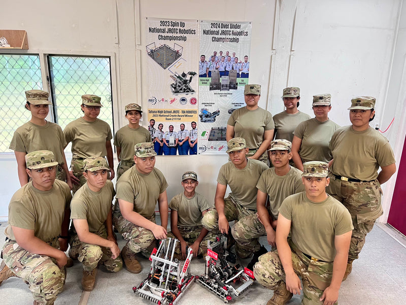 CA Coaches JROTC Teams to Success in American Samoa