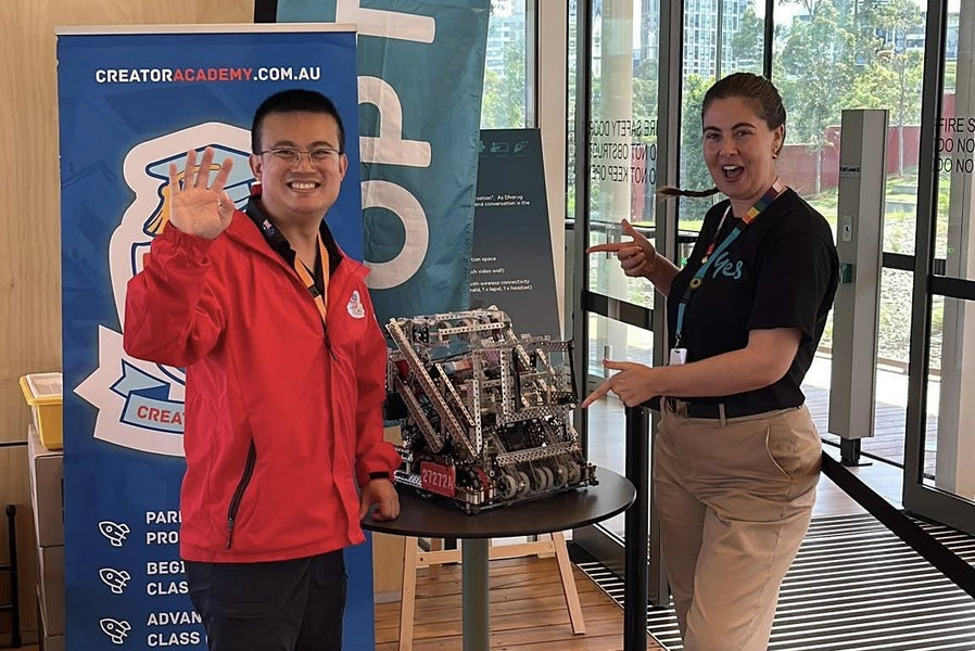 Robotics Showcase Day at Optus HQ