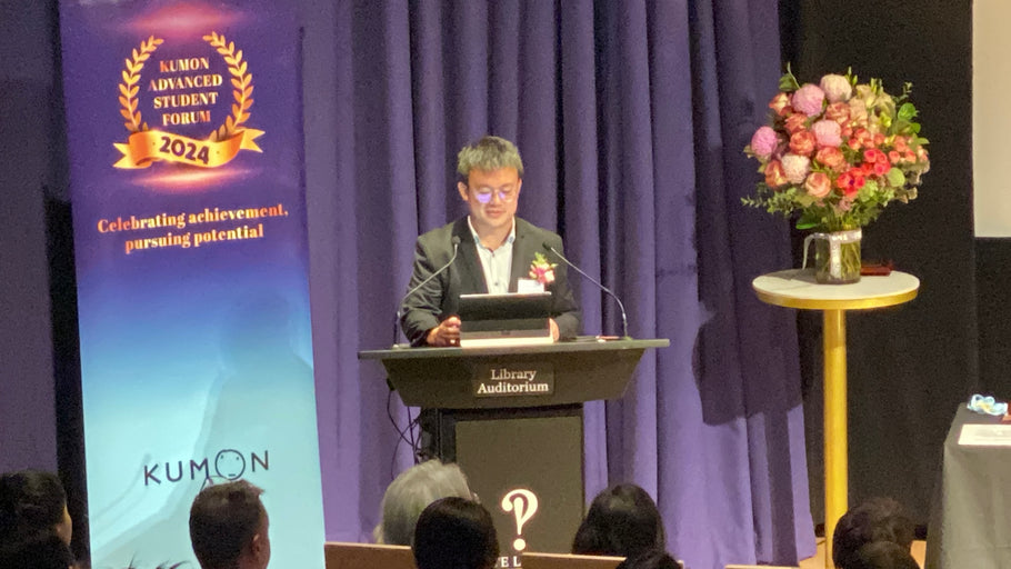 "The Power of Persistence" - CA Keynote At Kumon Advanced Student Forum