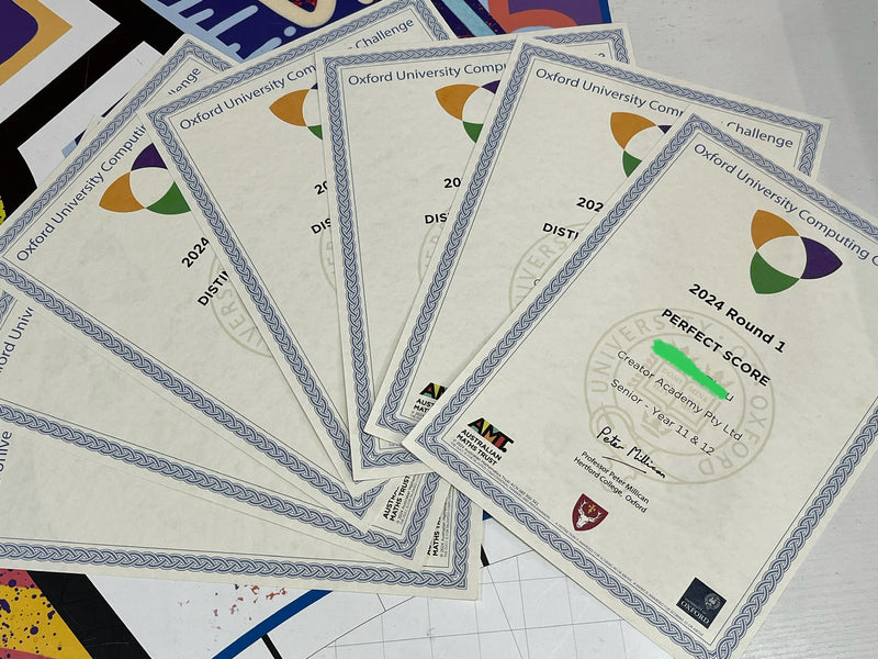 Top Achievements for Oxford University Computing Challenge