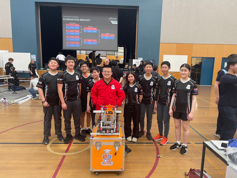 CA Students at Melbourne for Copperfield VEX Tournament