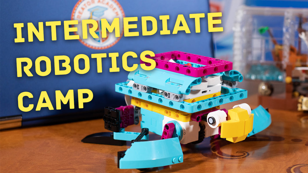 Ages 9+ Spring Holiday Intermediate Robotics Camp 2026